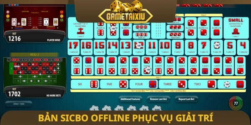 Bản Sicbo offline phục vụ giải trí