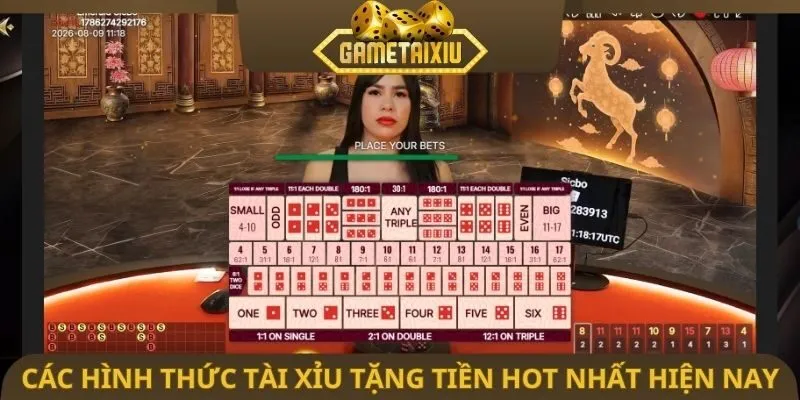 Các hình thức tài xỉu tặng tiền hot nhất hiện nay
