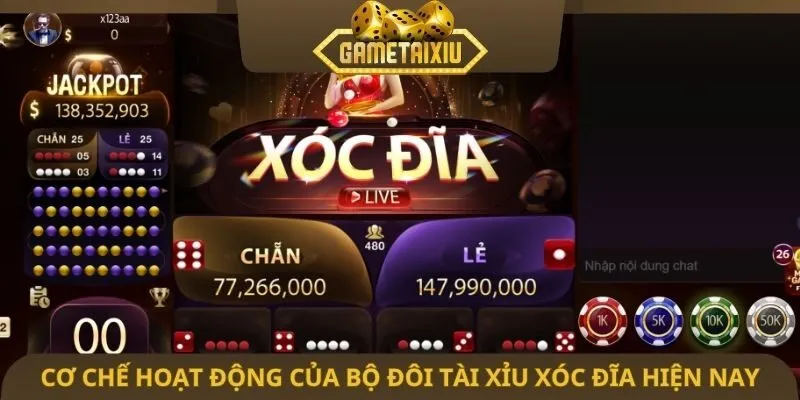 Cơ chế hoạt động của bộ đôi tài xỉu xóc đĩa hiện nay