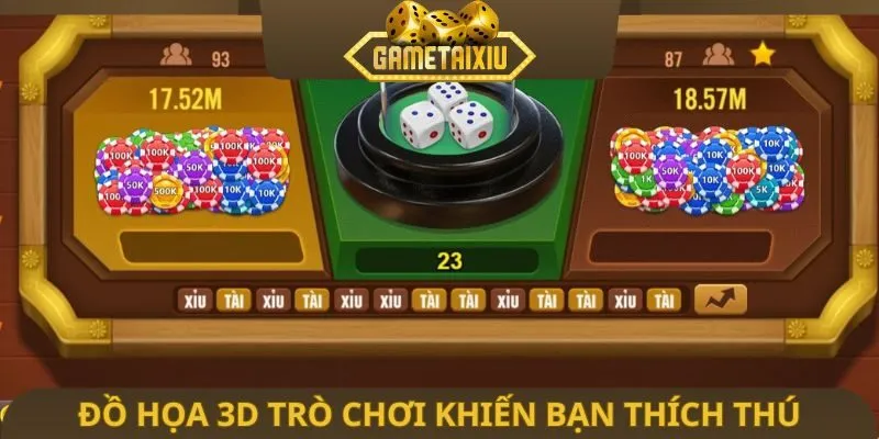 Đồ họa 3D trò chơi khiến bạn thích thú
