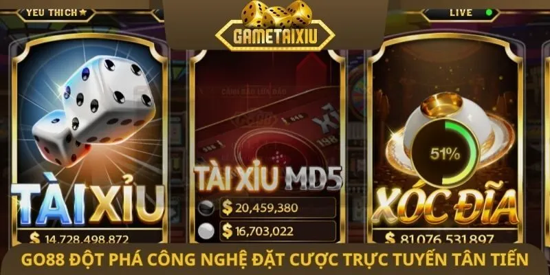 Go88 đột phá công nghệ đặt cược trực tuyến tân tiến