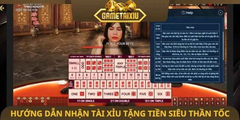 Hướng dẫn nhận tài xỉu tặng tiền siêu thần tốc