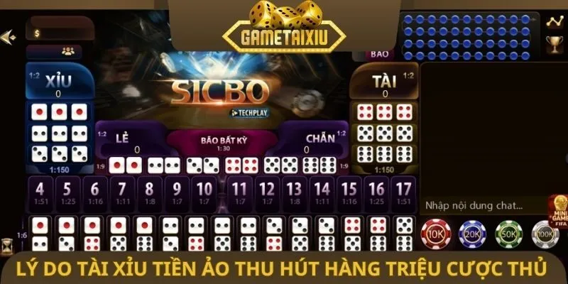 Lý do tài xỉu tiền ảo thu hút hàng triệu cược thủ 