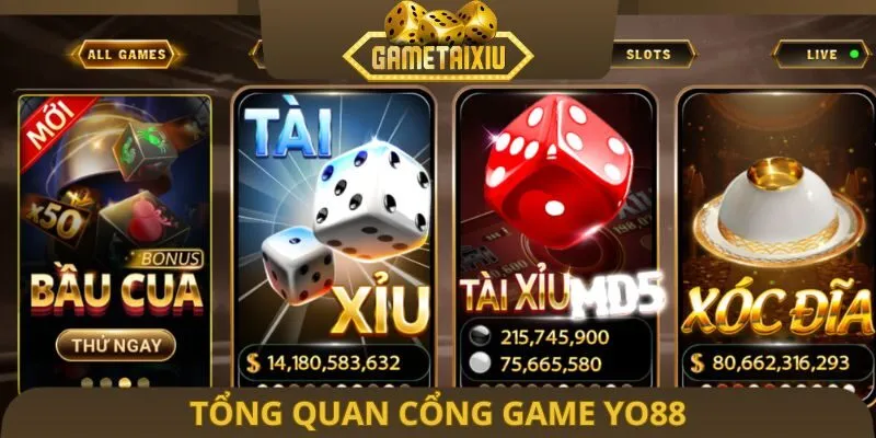 Tổng quan cổng game YO88